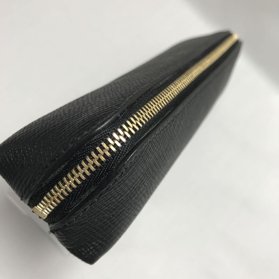 最新情報 7371 SMYTHSON スマイソン ペンケース 巻き込ま ブラック 筆記具
