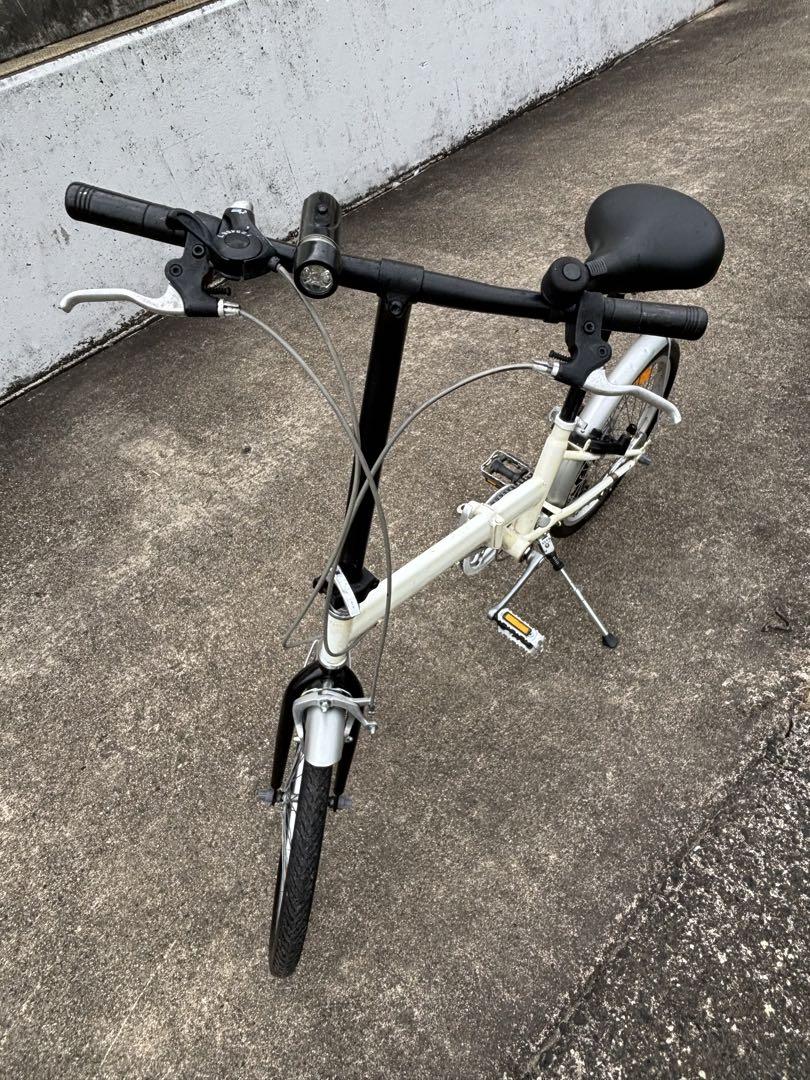 コンパクト折り畳み自転車(20㌅)お引き取り限定[配達可]