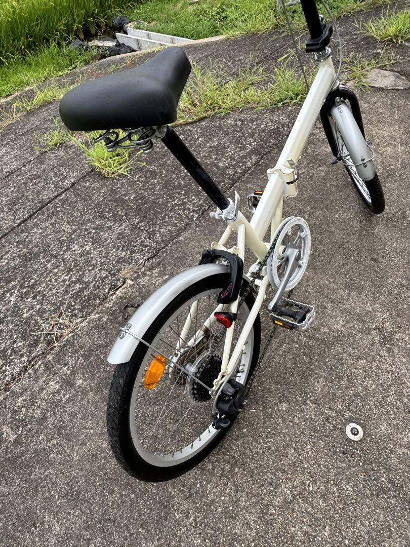 コンパクト折り畳み自転車(20㌅)お引き取り限定[配達可]