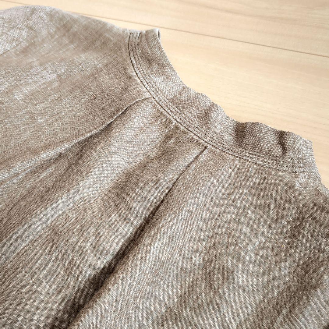 パラスパレス リネンシャンブレーワンピース パラスパレス リネンシャンブレーワンピース