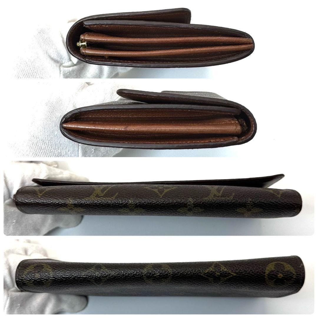 良品 ルイヴィトン ポシェット ポルトモネ クレディ モノグラム 財布 サラ