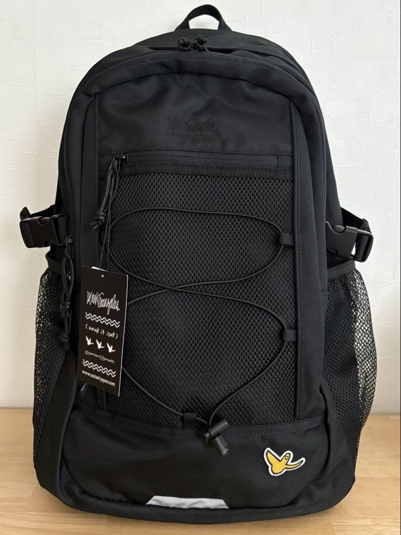新品 マークゴンザレス リュックサック 高校生 通学 ブラック スクール 雑誌
