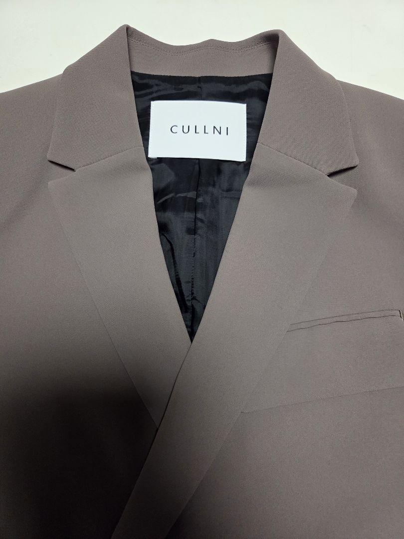 【美品】CULLNI　24AW　ステュディオス　ダブル　ブレストジャケット　1
