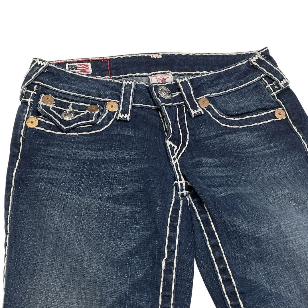 【希少】トゥルーレリジョン JOEY SUPER T 米国製 ブーツカットデニム