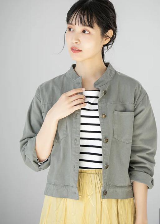 ✩お値引しました!fifth ミリタリーノーカラージャケット