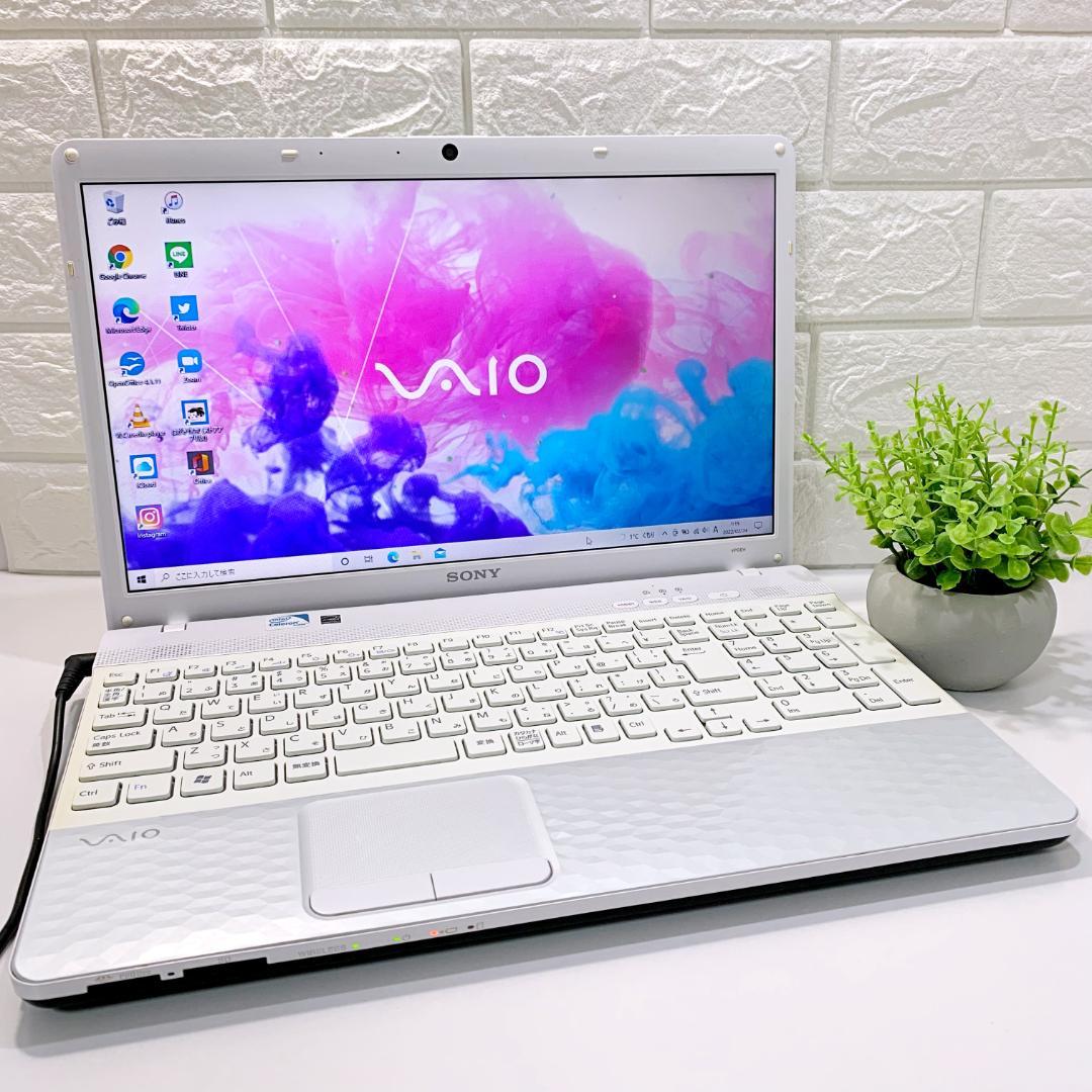 限定セールHOT 大人気SONY カメラ 大容量 大画面✨ bAcPh-m87836138209 VAIO✨ すぐ使えるノートパソコン お買い得新作