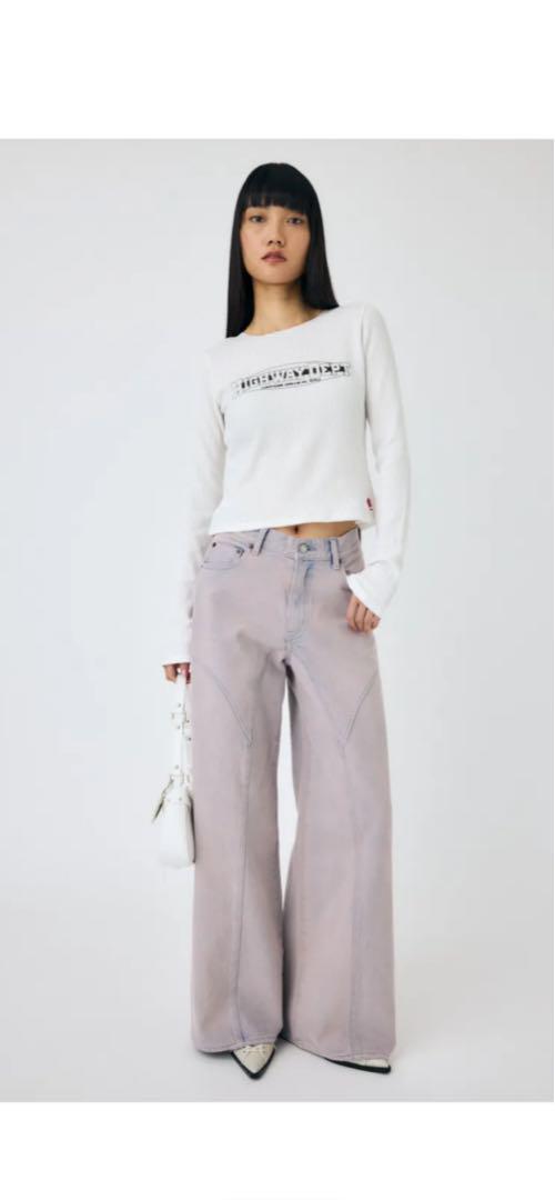 MOUSSY☆SUNBURNED CHEMICAL バギー☆ ピンク♪