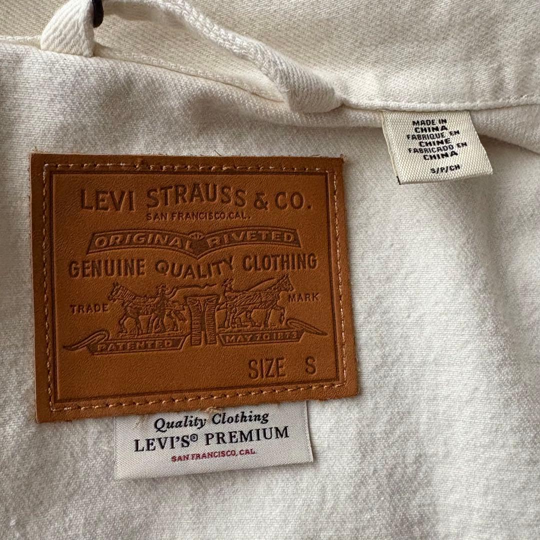 Levi's リーバイス　デニムジャケット　オフホワイト 1st 復刻 Levi's リーバイス デニムジャケット オフホワイト 1st 復刻