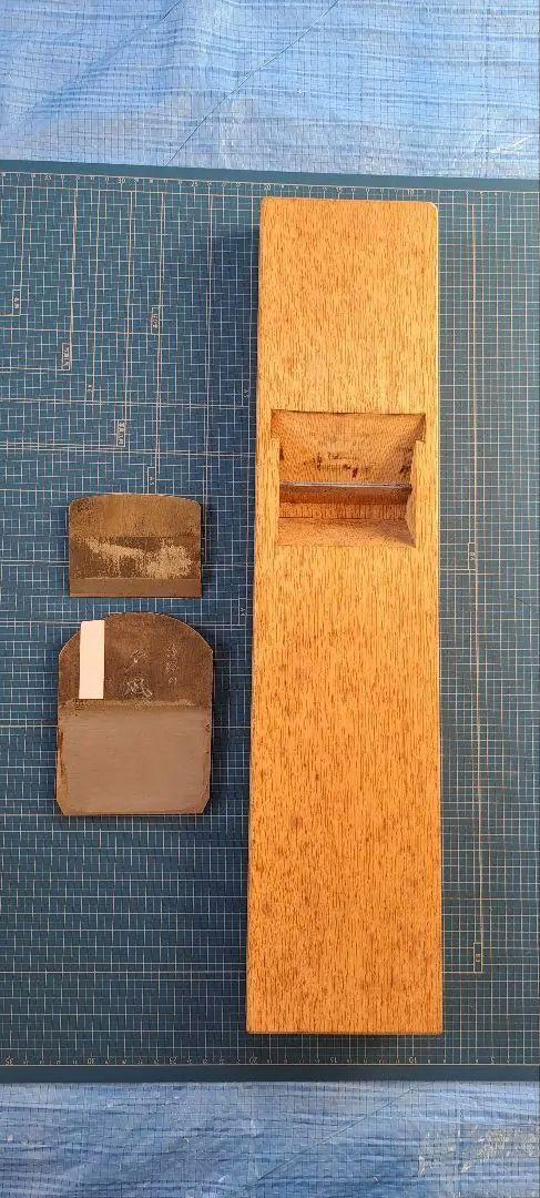 特注品 [淡路の夕凪] 刃幅 96mm 大鉋 千代鶴貞秀 昭和61年 長期保管品