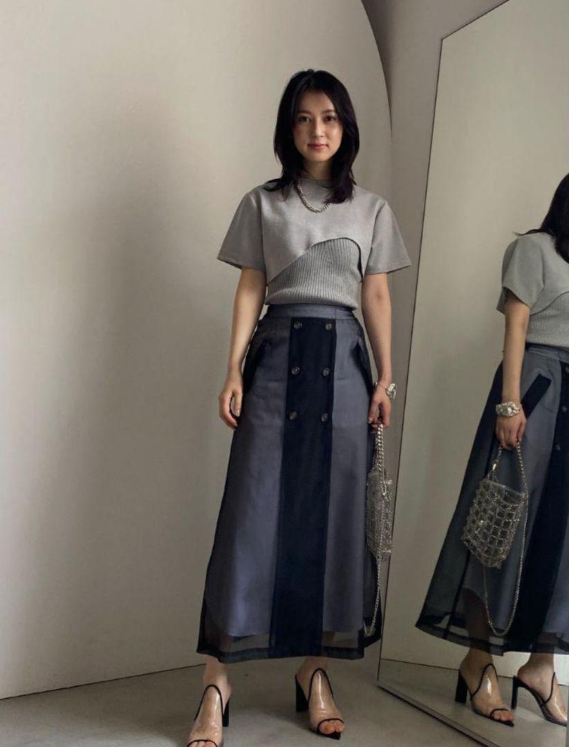 アメリヴィンテージ 未使用MEDI KNIT BUSTIER COMBI TEE - メルカリ