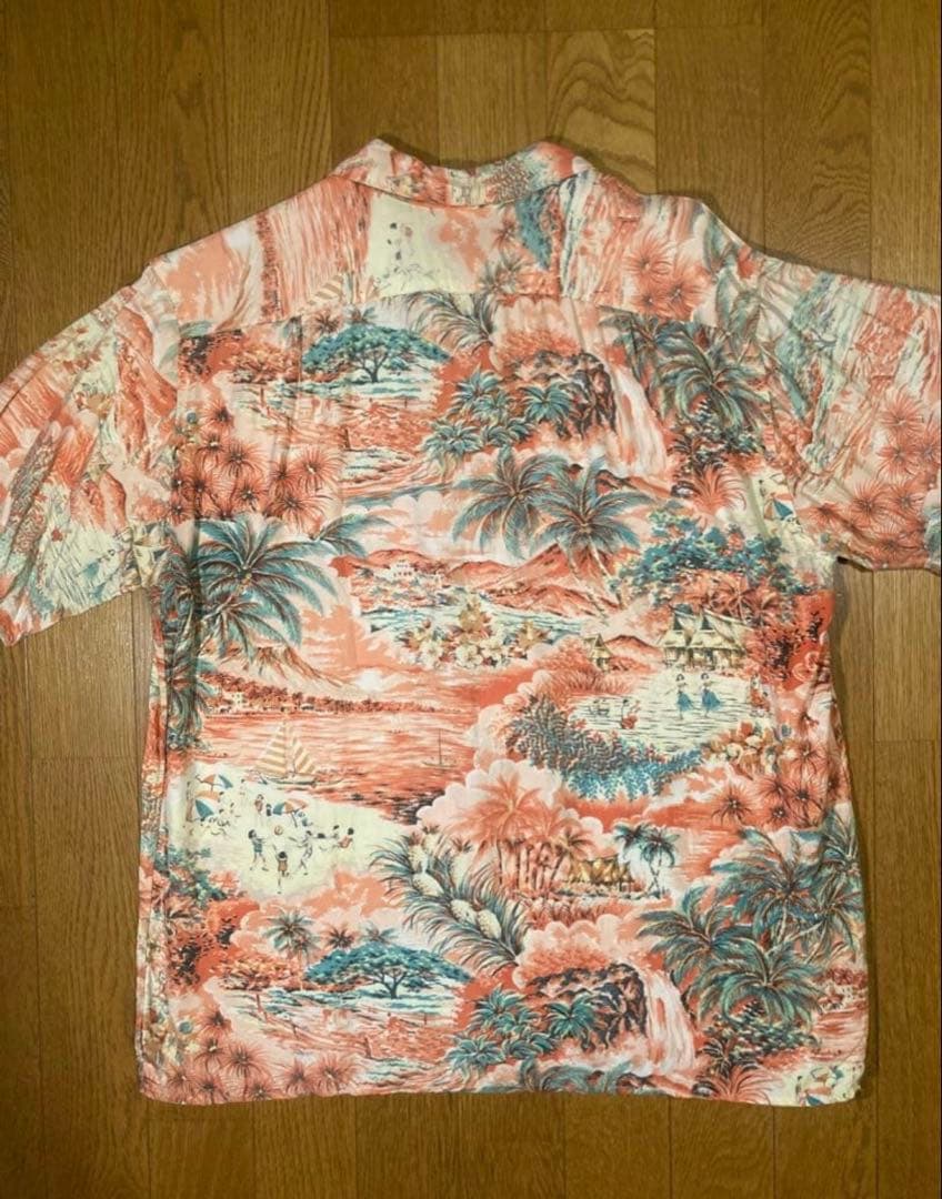 50-60s レーヨンヴィンテージ アロハシャツ 50-60s レーヨンヴィンテージ アロハシャツ