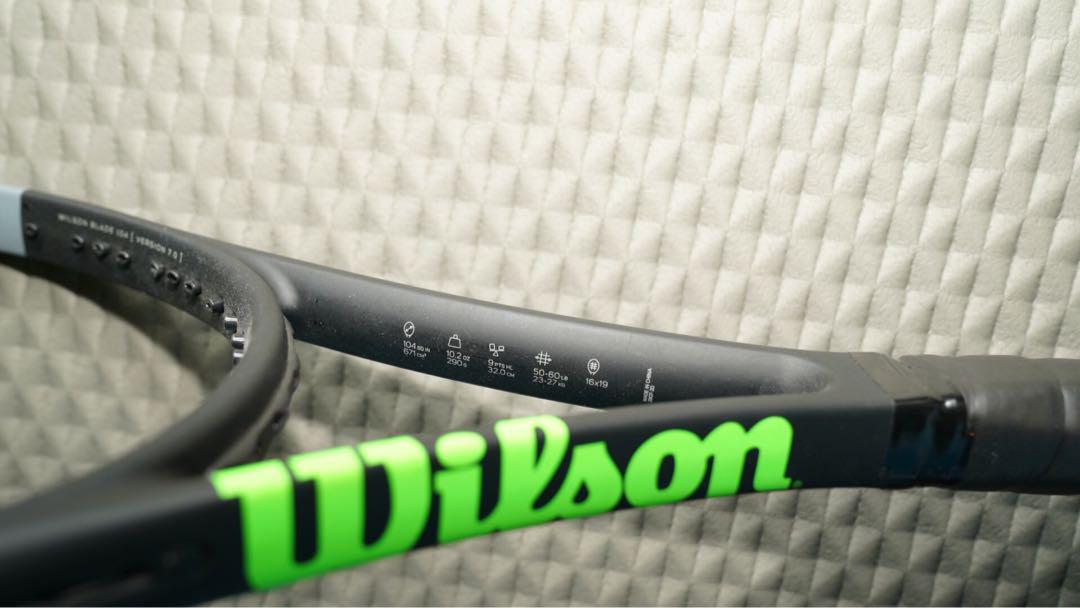 ラケット(硬式用) Wilson BLADE 104 V7.0 G2 Wilson 『即日出荷』ウイルソン 硬式テニスラケット BLADE 104