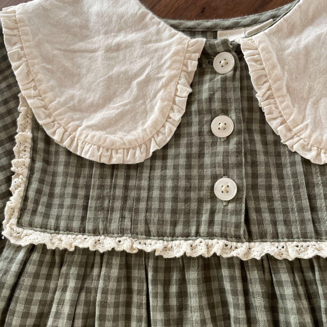 little cotton clothes ワンピース　8-9y