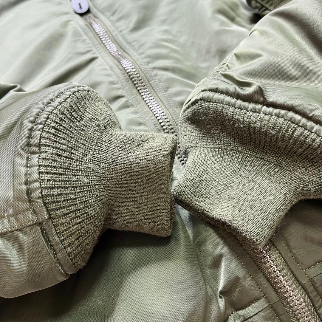 美品 ALPHA アルファインダスドリーズ MA-1 フライトジャケット