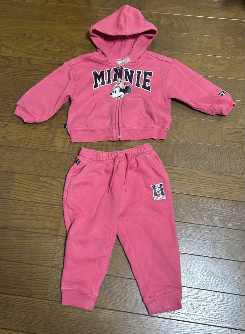Baby GAP ミニーマウス トレーナー・パンツセット 18-24ヶ月