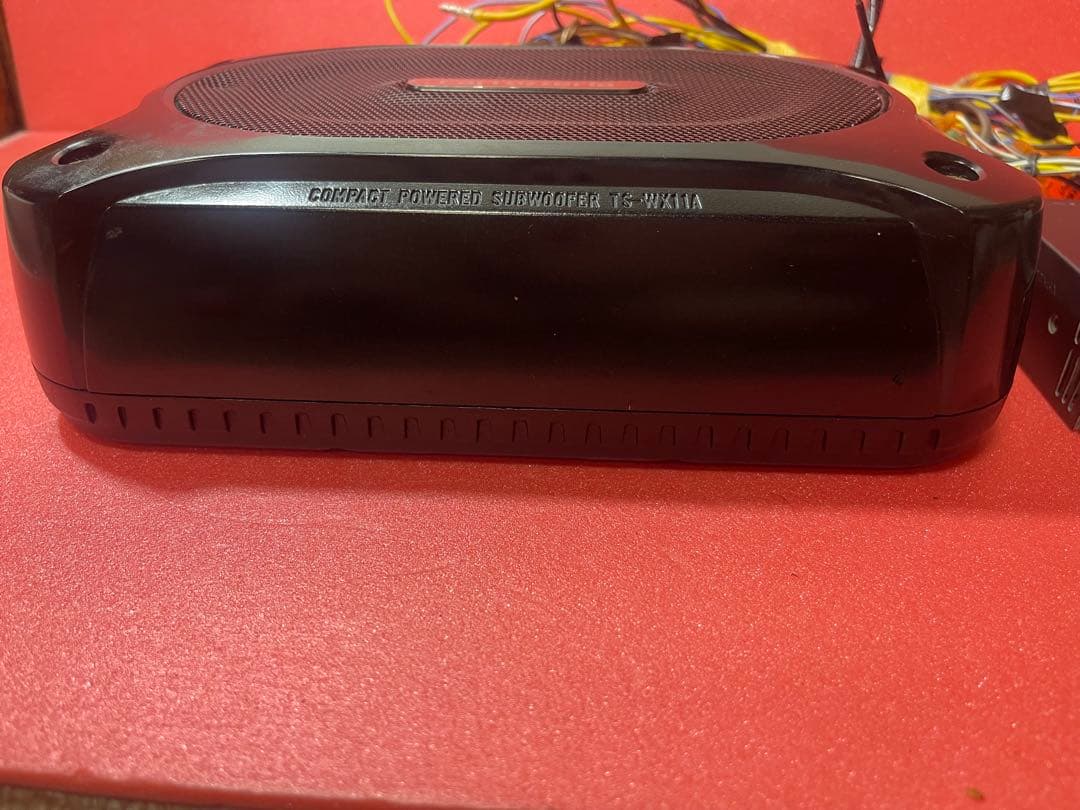 carrozzeriaTS-WX11A ウーファーDEH-P01のアンプ