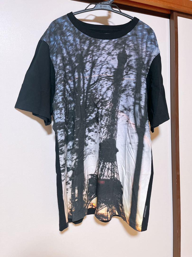 アニエスベー　フォト　エッフェル塔　Tシャツ