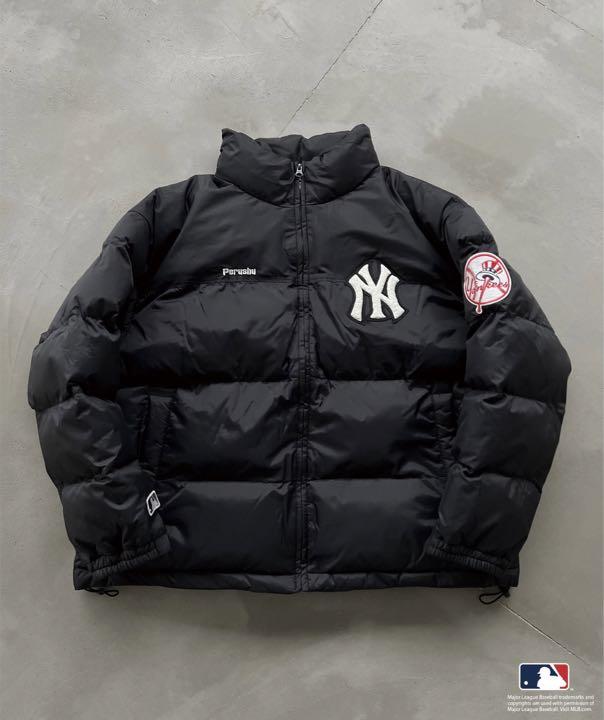 Perushu × MLB コラボ中綿ブルゾン
