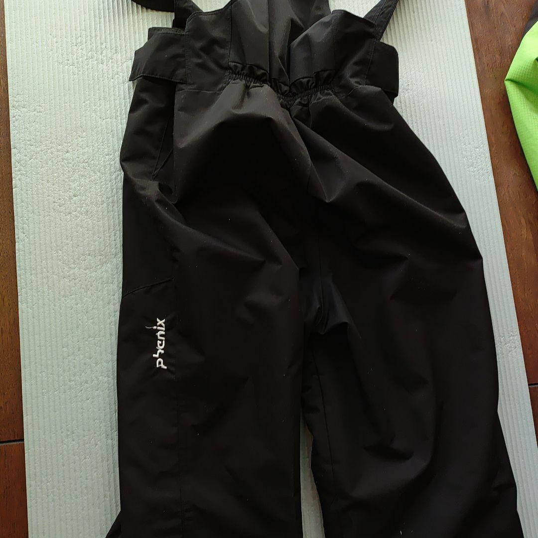 フェニックスPhenix スキーウェア上下セット150cm ライムグリーン