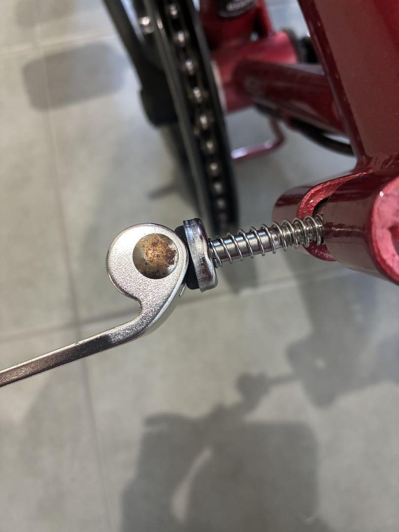 【美品】あさひ　折り畳み自転車　カジュリーフォールディング 206-L