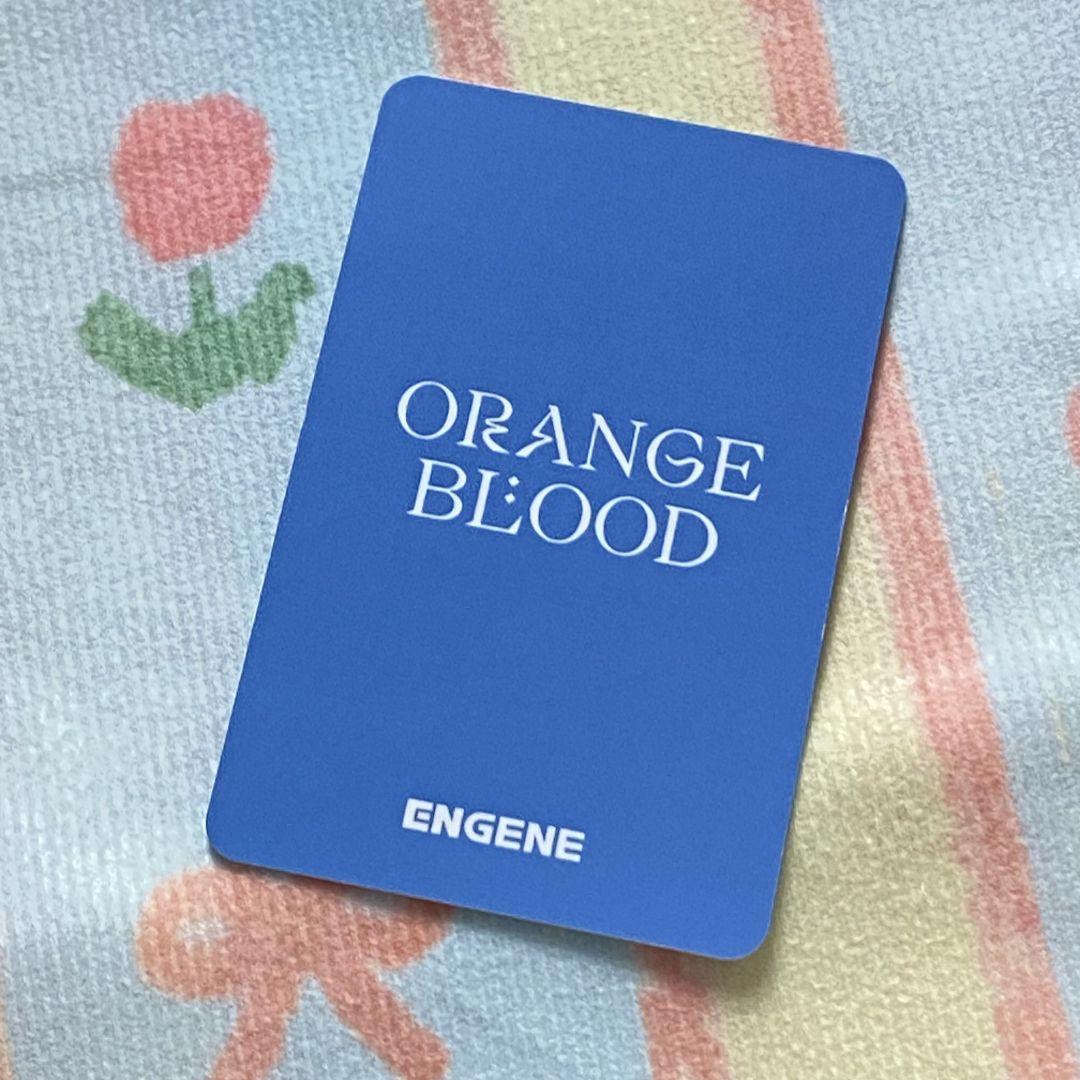 ENHYPEN ORANGE BLOODサノク 公開放送 ジョンウォン トレカ