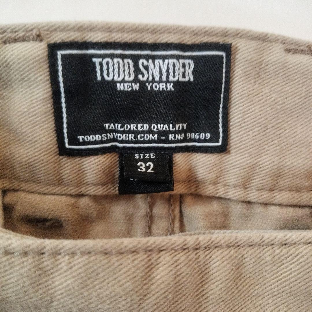TODD SNYDER ベージュ グルカショーツ ショートパンツ ハーフ