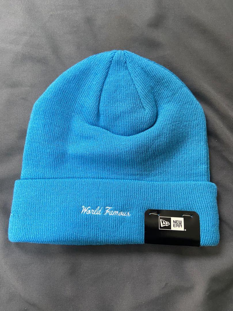 帽子 FW18 Supreme NewEra Box Logo Beanie Blue