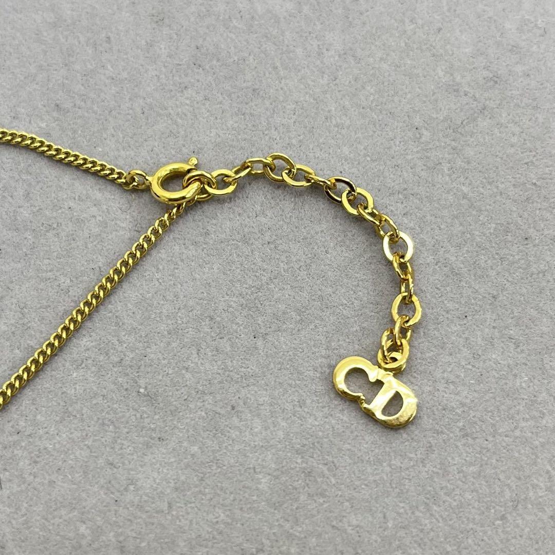美品☆クリスチャンディオール☆Christian Dior ネックレス ゴールド
