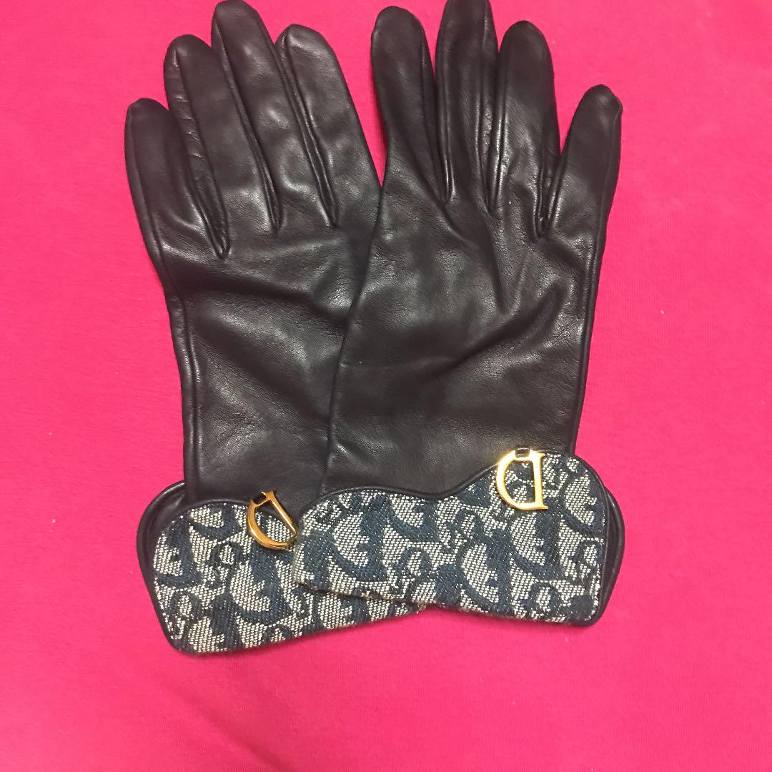 販売期間 2/7まで！DIOR ブラック ロング手袋 シルク