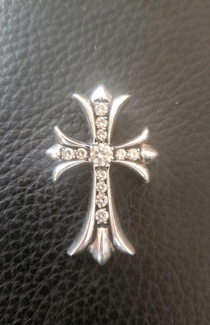CHROME HEARTS クロムハーツ スモールCHクロス ダイヤ トップ