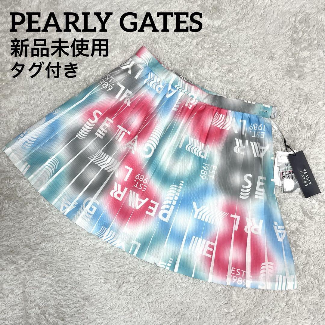 ✨新品タグ付き✨パーリーゲイツ 定価3.5万 プリーツ スカート