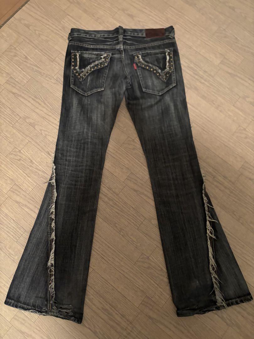 TORNADO MART archive denim フレアパンツ
