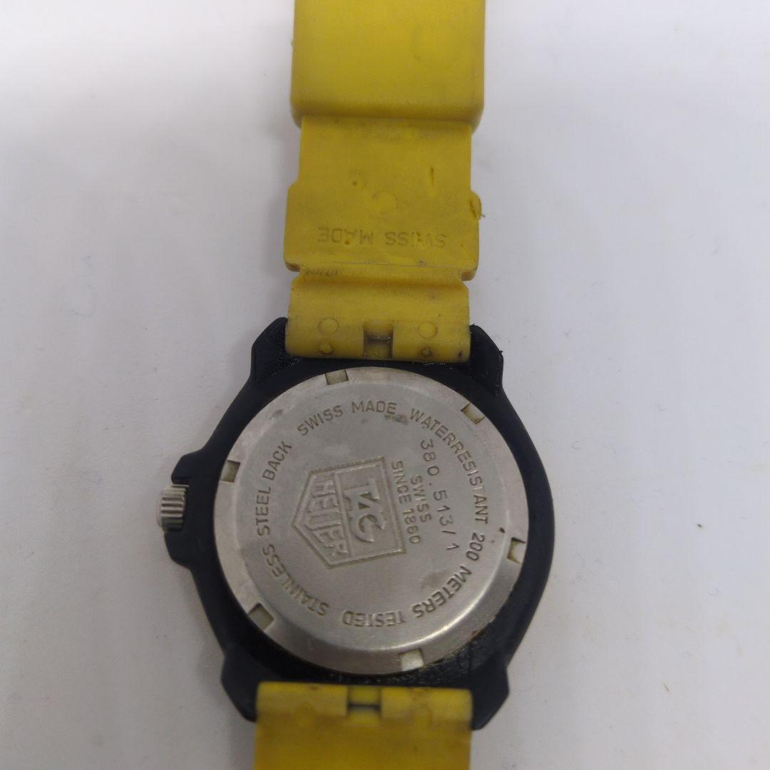 TAG HEUERタグホイヤー　フォーミュラ1ブラック文字盤380 513/1