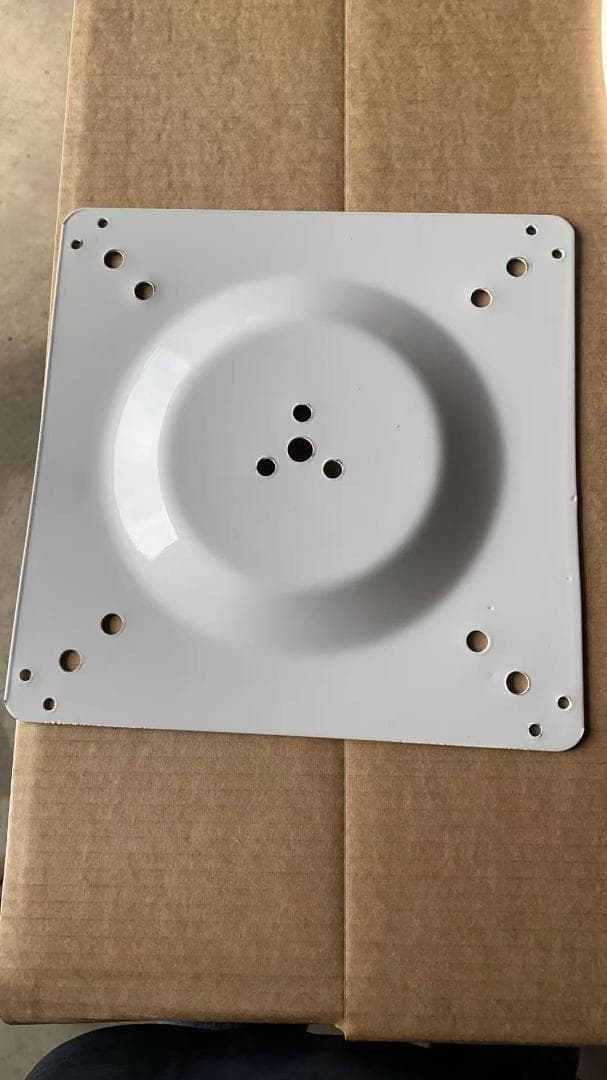 円形ホワイトダイニングテーブル