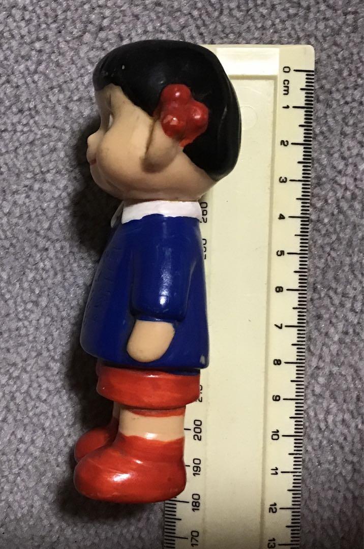 不二家 ペコちゃん 園児服 ソフビ ○幼稚園 制服 人形 昭和
