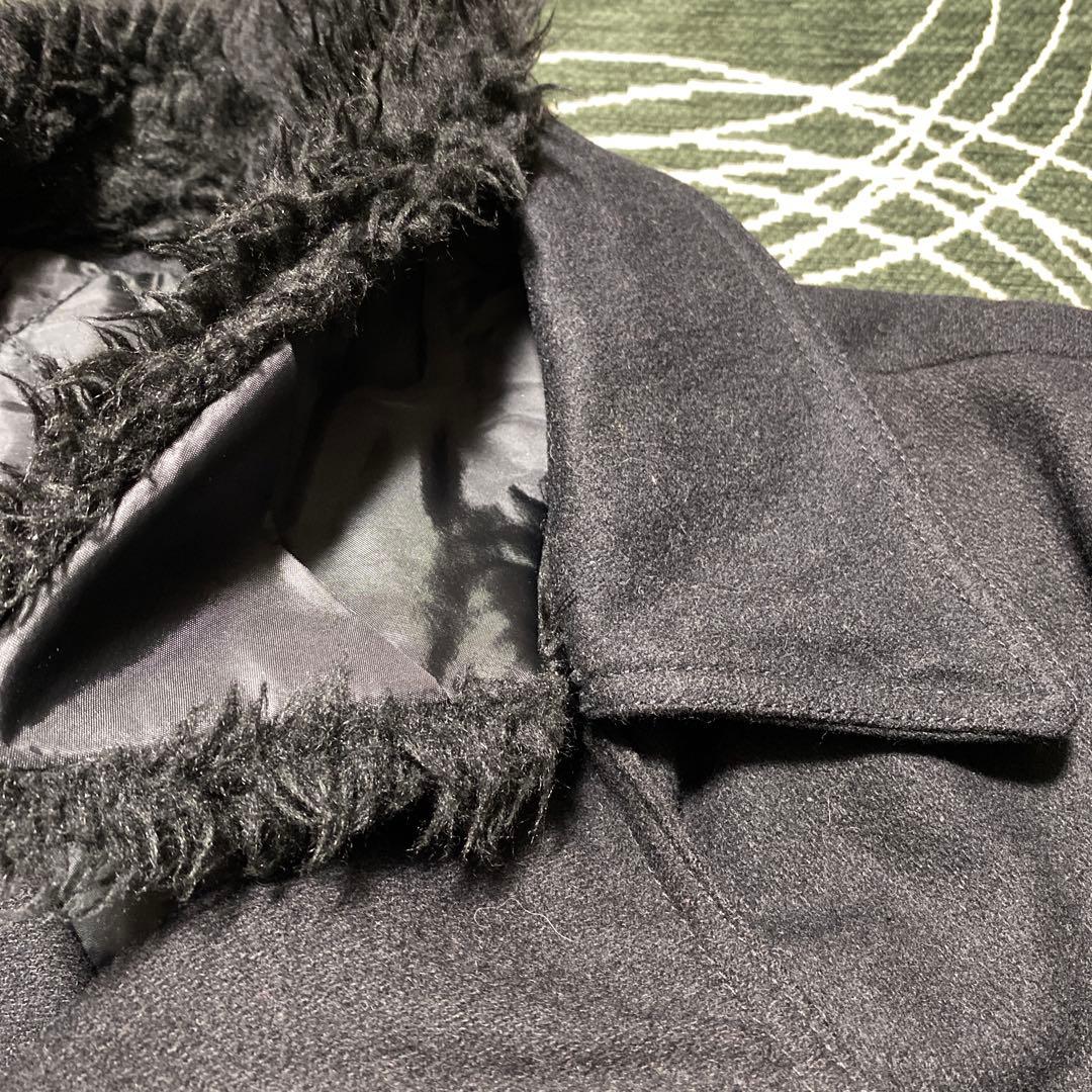 Jackrose 00s fur jacket pea coat Jackrose 00s fur jacket pea coat