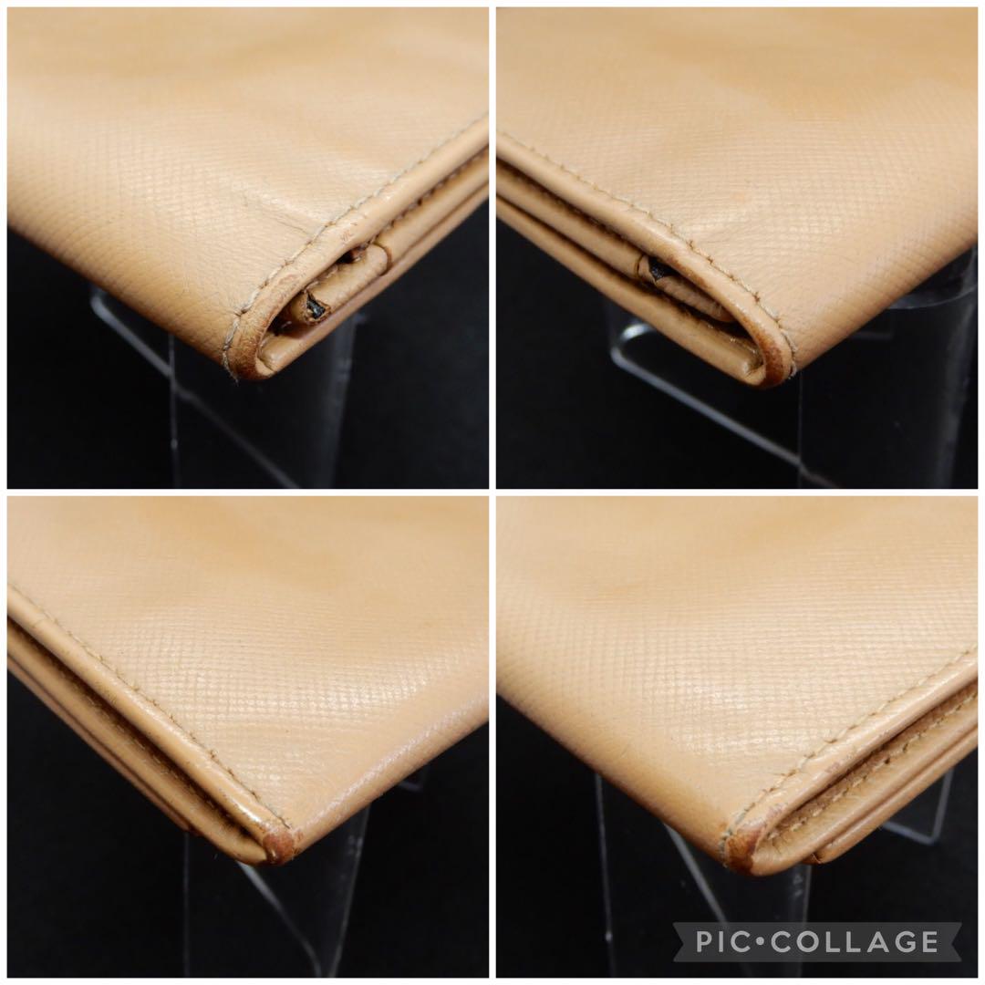 美品✨PRADA プラダ カードケース サフィアーノレザー 名刺入れ メタルロゴ