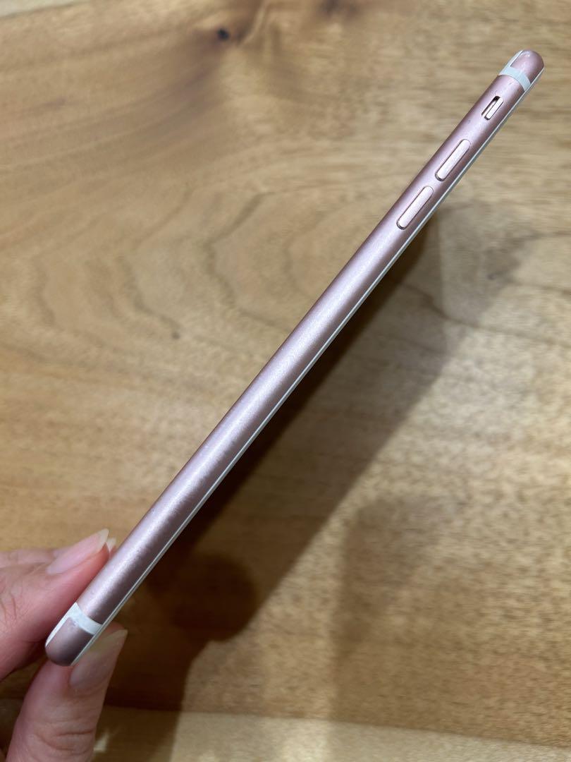 美品　iPhone 7 Rose Gold 128GB Simフリー 付属品あり iPhone 7 Rose Gold 128 GB SIMフリー