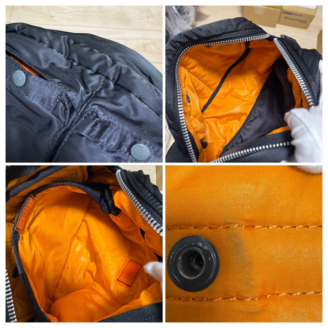 【新品同様】PORTER ポーター タンカー 2way ボディバッグ 黒