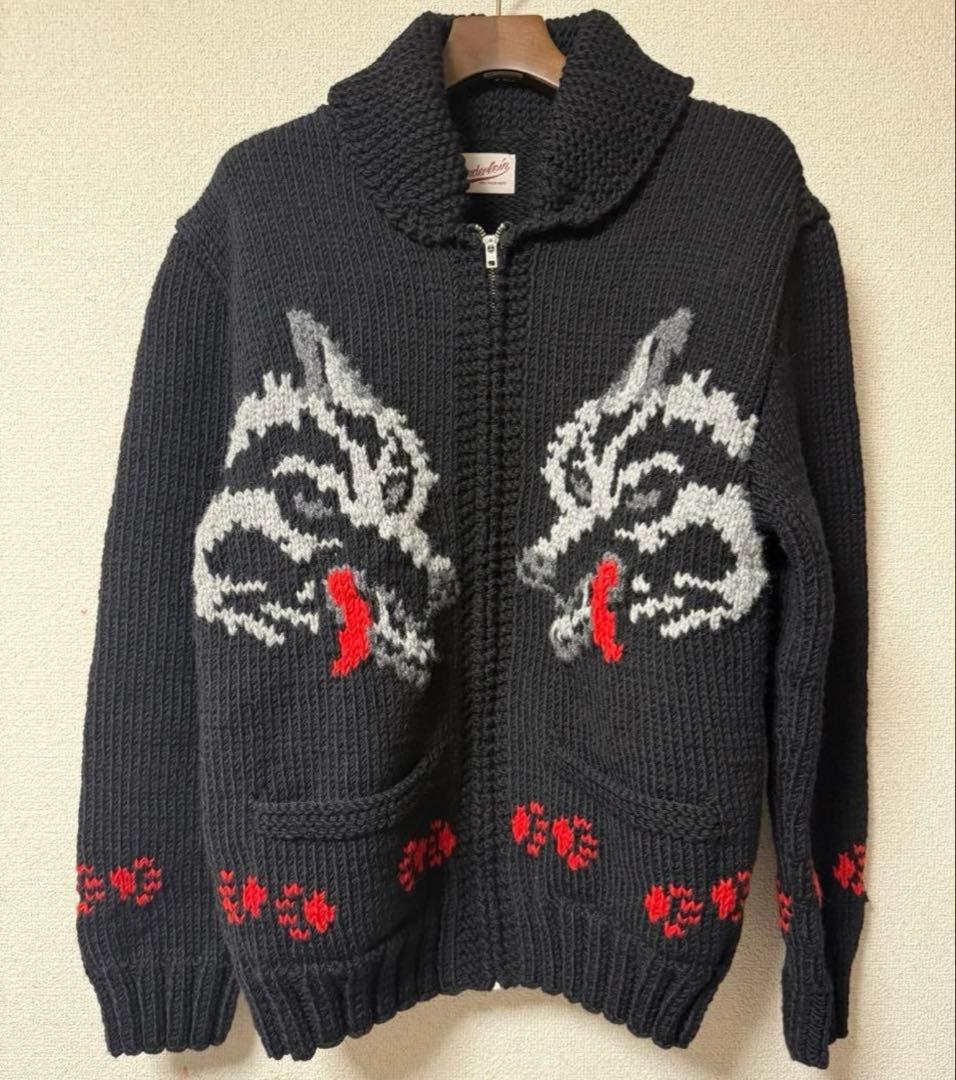 tenderloin テンダーロイン Mサイズ ウルフ　カウチン ウール 日本製