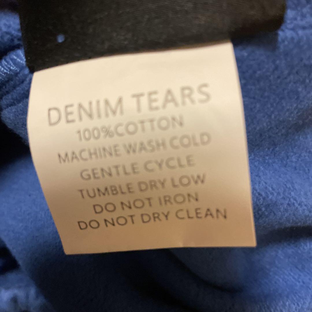 denim tears ハーフパンツ　ブルー