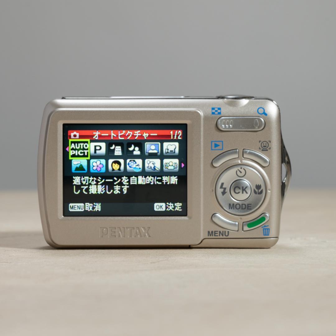 【単3電池で動く平成レトロなコンデジ】PENTAX optio E70 単3電池で動く平成レトロなコンデジ】PENTAX optio E70 - メルカリ
