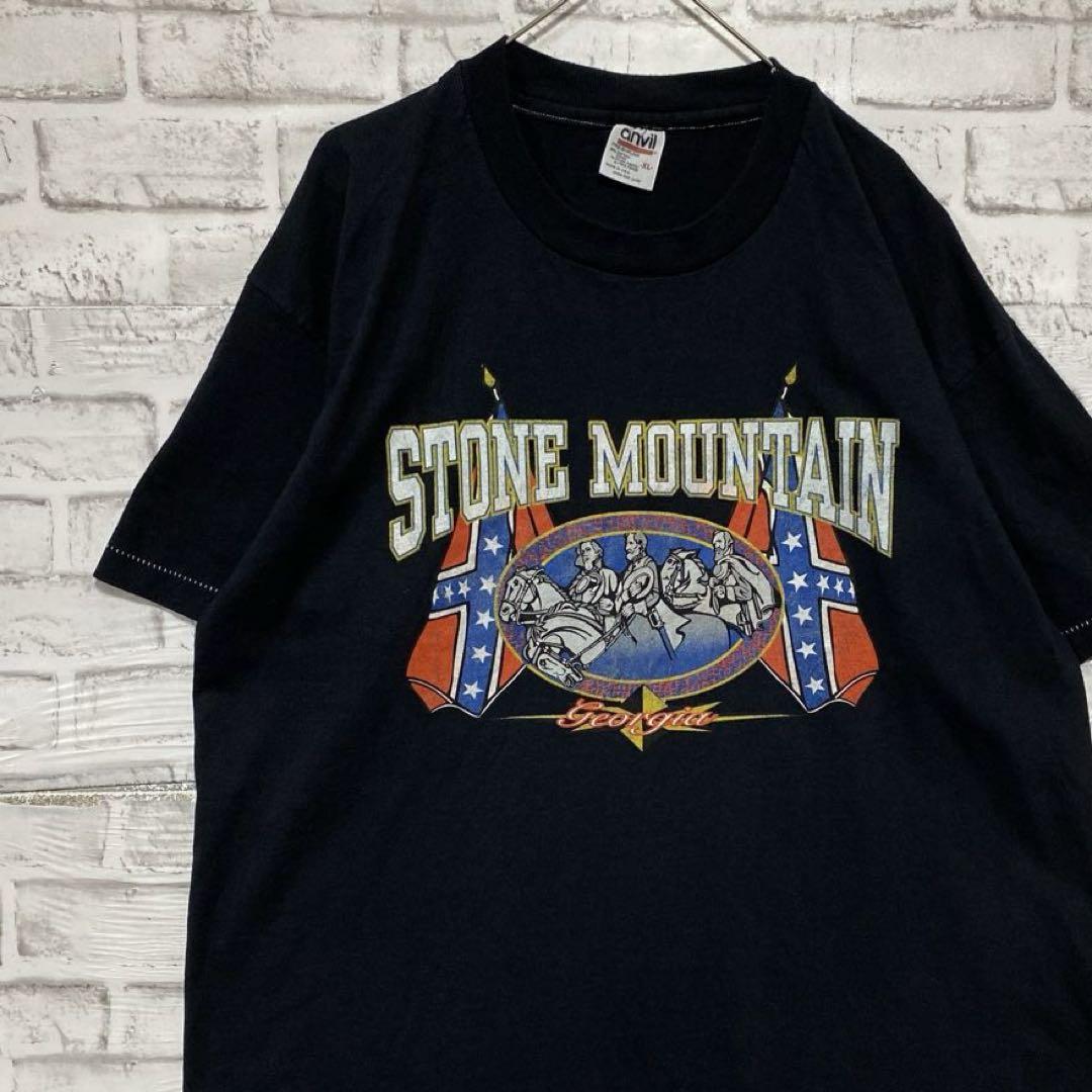 USA製90sヴィンテージTシャツ！シングルステッチ ブラック半袖