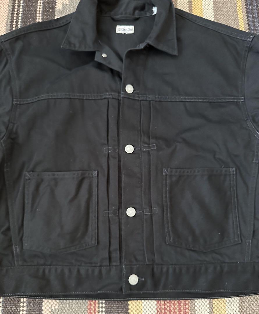 J.S.HOMESTEAD&CO ジェイエスホームステッド Gジャン ブラックS