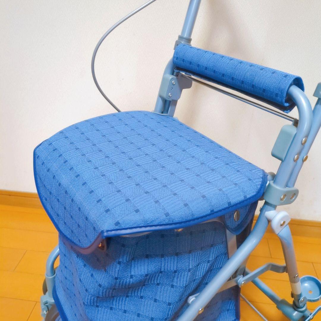 ✨美品✨島製作所 シルバーカー Rhythm リズム RWC 人気のブルー♪