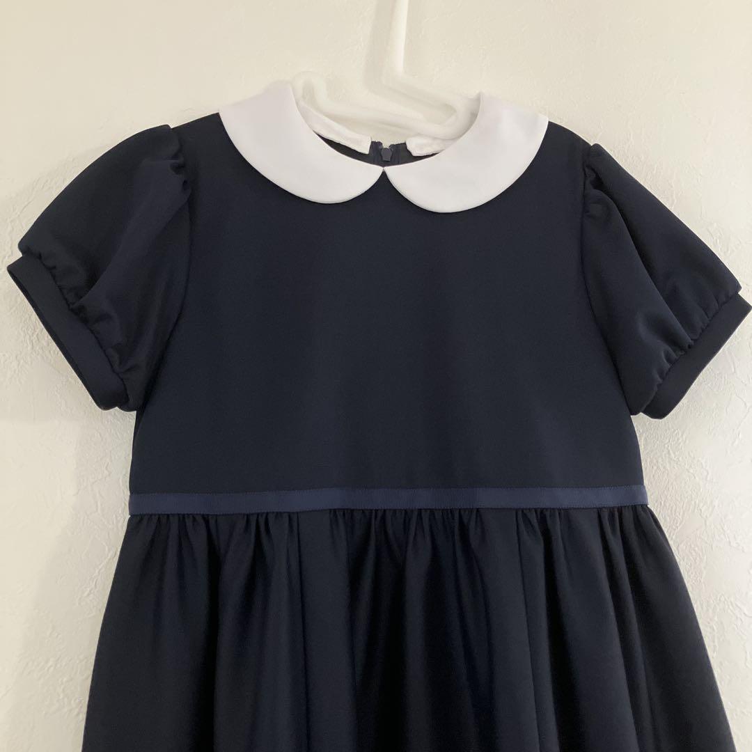 べべ　白襟　ワンピース　130 冠婚葬祭　BEBE