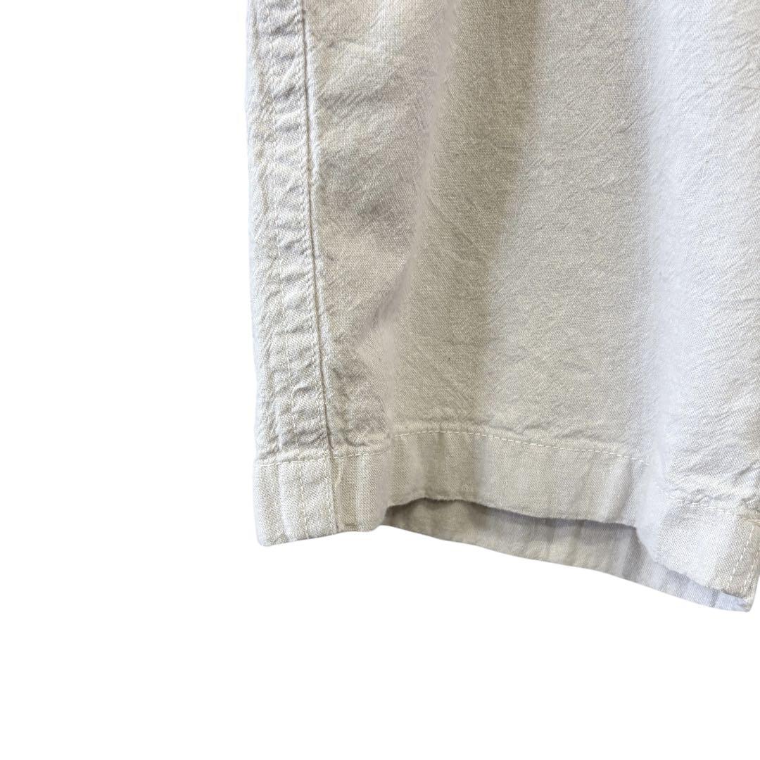 J.CREW ショートパンツ リネン混合 ホワイト