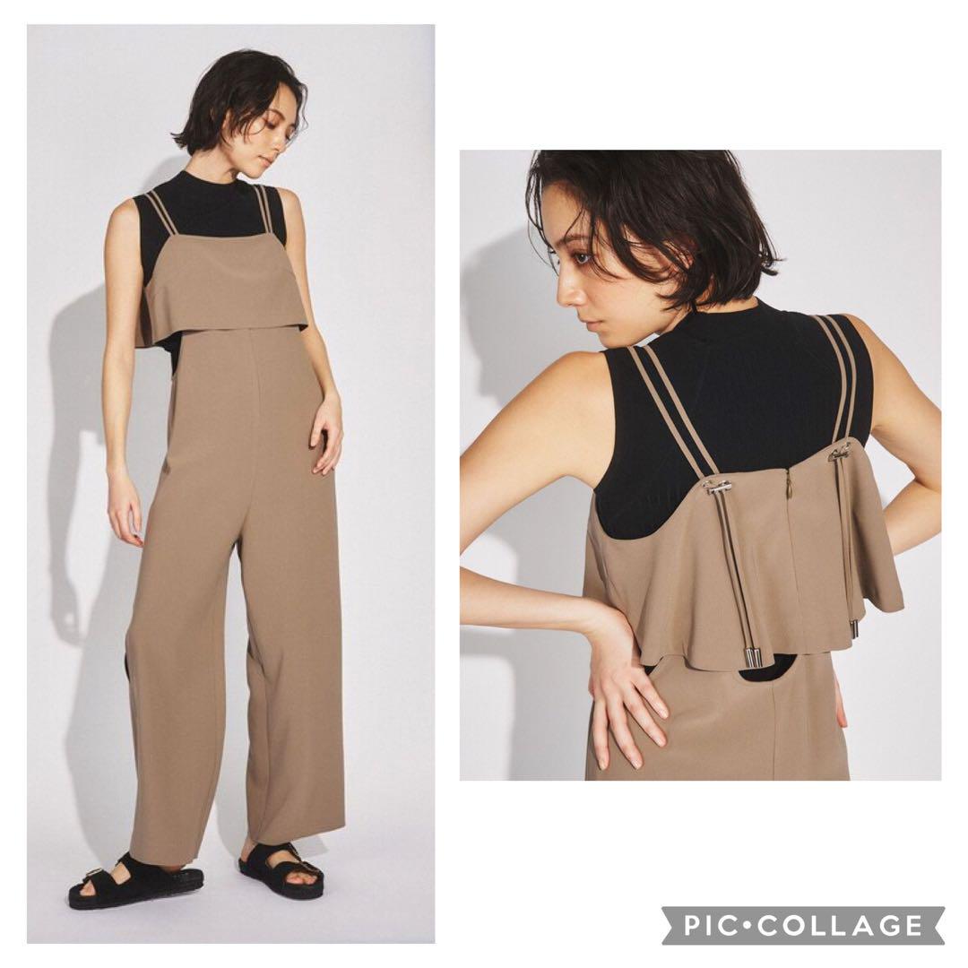 丈詰めしてます！グレースコンチネンタル⭐️サイドカットサロペット　サイズ38