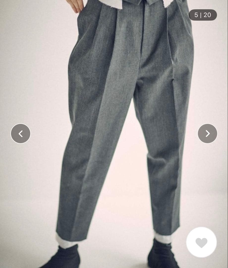 サージオーバーライニングWASABIトラウザーズS