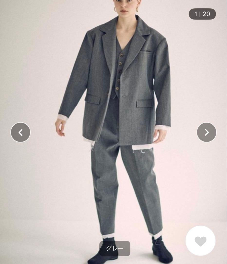 サージオーバーライニングWASABIトラウザーズS SEA